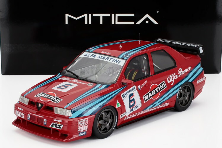 MITICA-R 1/18 アルファロメオ 155 GTA D2 スーパーツーリスモ マルティニ #6 モンツァ 1992 6位 LUCA CADALORA MITICA-R 1:18 ALFA ROMEO ALFA ROMEO 155 GTA D2 SUPERTURISMO MARTINI N6 6th MONZA 1992 LUCA CADALORA