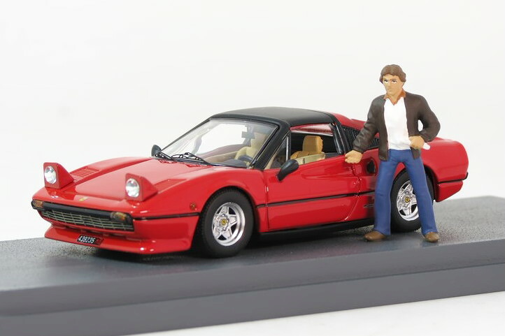 ベストモデル 1/43 フェラーリ 308 GTS 1977 パーソナルカー モナコ マラネロ 430km 2時間25分 ジル ヴィルヌーヴBEST MODEL 1:43 Ferrari 308 GTS 1977 Persona car Monaco Maranello 430KM 2:25H Gilles Villeneuve｜Reowide モデルカー カタログ SHOP
