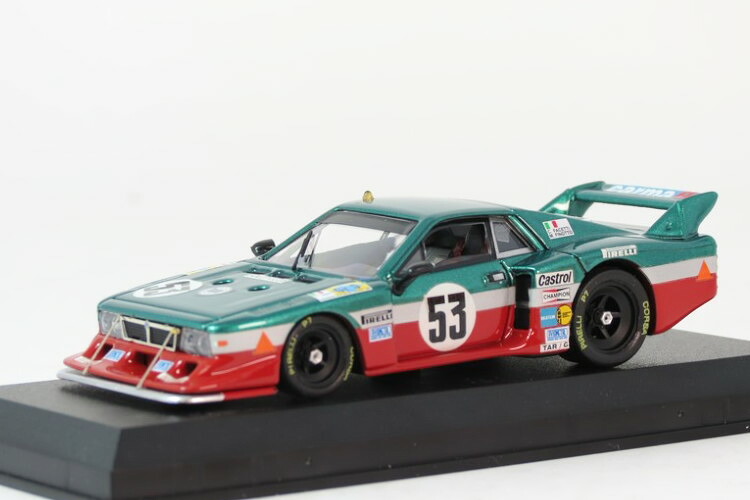 より良い真似形 1/43 ランチア ベタ モンテカルロ ターボ 1980 ル・マン24第四次元 #53 ファ仕かける/FinottoBEST MODEL 1:43 Lancia Beta Montecarlo Turbo 1980 24H Le Mans 1980 N53 Facetti/Finotto おもちゃ-乗り物のおもちゃ-車