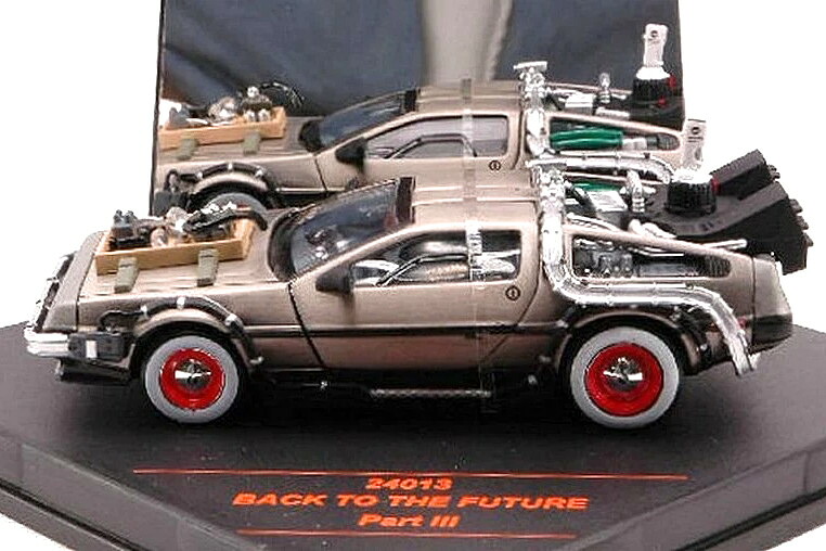 フィテッセ 1/43 デロリアン ひと休み機関 バック・トゥ・ザ・フューチャー3 しろがね色Vitesse 1:43 De Lorean Time Machine Back To The Future 3 Ritorno Al Futuro 3 Silver