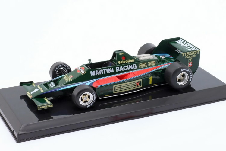 Premium Collectibles 1/24 ロータス 80 #1 フォーミュラ1 1979 マリオ アンドレッティ Premium Collectibles 1:24 Lotus 80 N1 Formula 1 1979 Mario Andretti