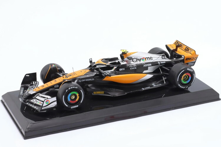 Premium Collectibles 1/24 マクラーレン MCL60 #4 2位 イギリスグランプリ フォーミュラ1 2023 ランド ノリスPremium Collectibles 1:24 McLaren MCL60 N4 2nd British GP Formula 1 2023 Lando Norris|Reowide モデルカー カタログ SHOP