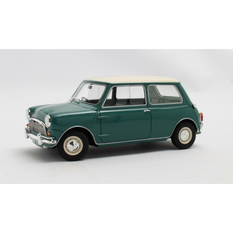 Cult Scale 1/18 オースティン ミニクーパー MK1 1961-1963 青み 白いことCult Scale 1:18 Austin Mini Cooper MK1 1961-1963 Blue White