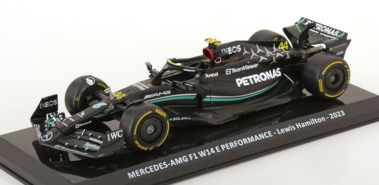 Premium Collectibles 1/24 メルセデス F1 W14 Eパフォーマンス 2023 ルイス ハミルトンPremium Collectibles 1:24 Mercedes F1 W14 E Performance 2023 Hamilton｜Reowide モデルカー カタログ SHOP