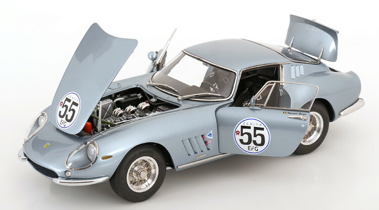 CMC 1/18 フェラーリ 275 GTB/C #55 スパクラシック 2012/2013 Gaye/Braillard 1000台押さえる 開閉CMC 1:18 Ferrari 275 GTB/C N55 Spa Classic 2012/2013 Gaye/Braillard Limited 1000 pcs