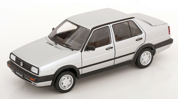 ミッションモデルズ 1/18 フォルクスワーゲン ジェッタ 2 GT しろがね色 開閉Mission Model 1:18 VW Jetta 2 GT silver