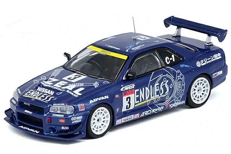 楽天市場】INNO Models イノモデル 1/64 日産 スカイライン GT-R R34