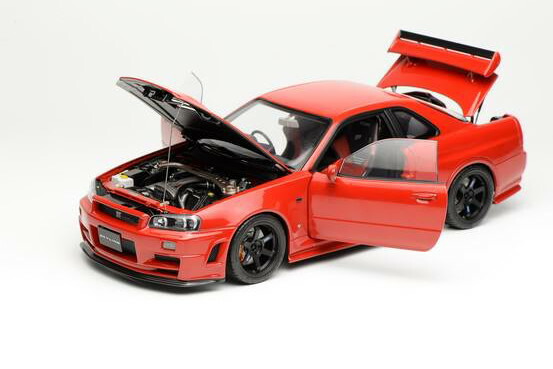 ど迫力 1/18 Nissan GT-R R34 ミニカー マジョーラ 新品 Amazon.co.jp: AUTOart 1/18 ニッサン スカイライン GT-R (R34