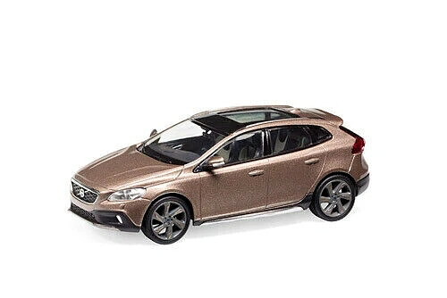 モーターアート 1/43 ボルボ V40 クロス カントリー 2015 カッパー MOTORART 1:43 VOLVO V40 CROSS COUNTRY 2015 rawcopper metallic　外箱・ケース状態よくありません。