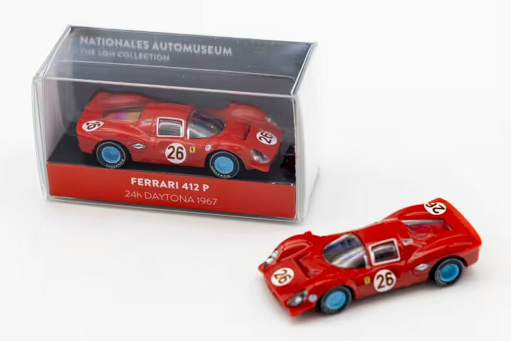 Wiking 1/87 フェラーリ 412P #26 3位 デイトナ24時間 1967 ペドロ ロドリゲス/ジャン ギシェWiking 1:87 Ferrari 412P N26 3rd 24h Daytona 1967 Pedro Rodriguez/Jean Guichet｜Reowide モデルカー カタログ SHOP