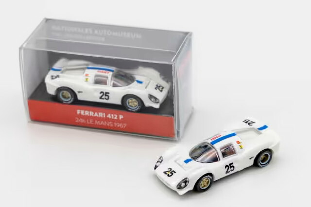 Wiking 1/87 フェラーリ 412P #25 ル・マン24時間 1967 ペドロ ロドリゲス/ジャンカルロ バゲッティ Wiking 1:87 Ferrari 412P N25 24h LeMans 1967 Pedro Rodriguez/Giancarlo Baghetti