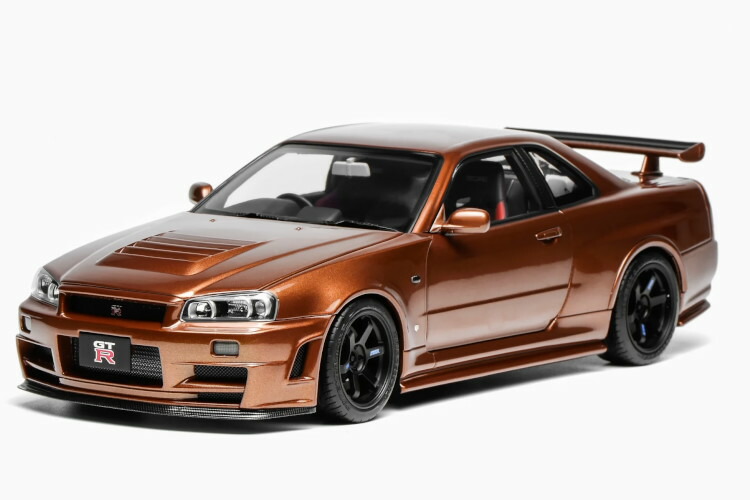 楽天市場】モーターへリックス 1/18 日産 スカイライン GT-R(R34