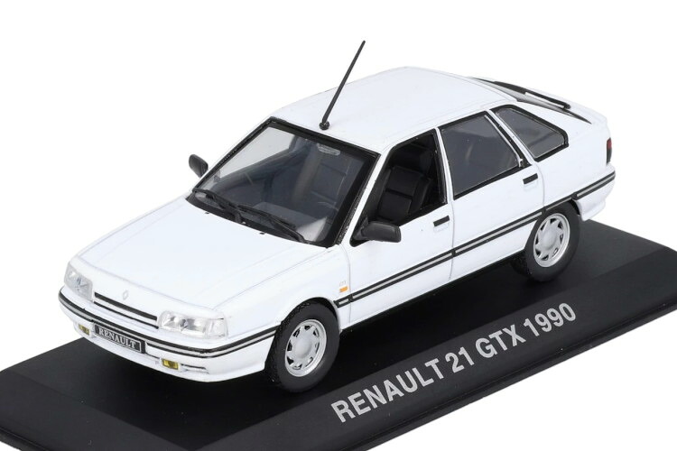Jumajo 1/43 ルノー 21 GTX 5ポルテ 1990 ホワイト Jumajo 1:43 Renault 21 GTX 5 portes 1990 white