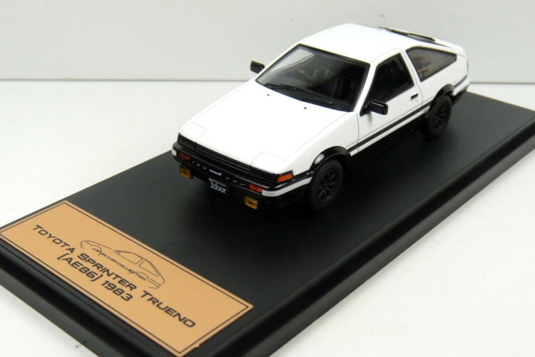 楽天市場】エブロ 1/43 トヨタ スプリンター トレノ AE86 1983