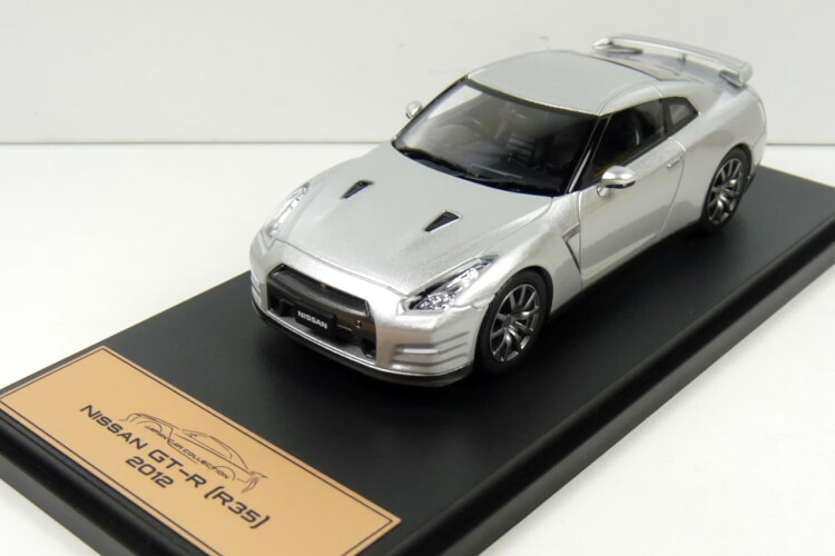 アシェットジャパン コレクション 1/43 ニッサン GT-R R35 2012 シルバーHachette Japan Collection 1:43 Nissan GT-R (R35) 2012 silver｜Reowide モデルカー カタログ SHOP