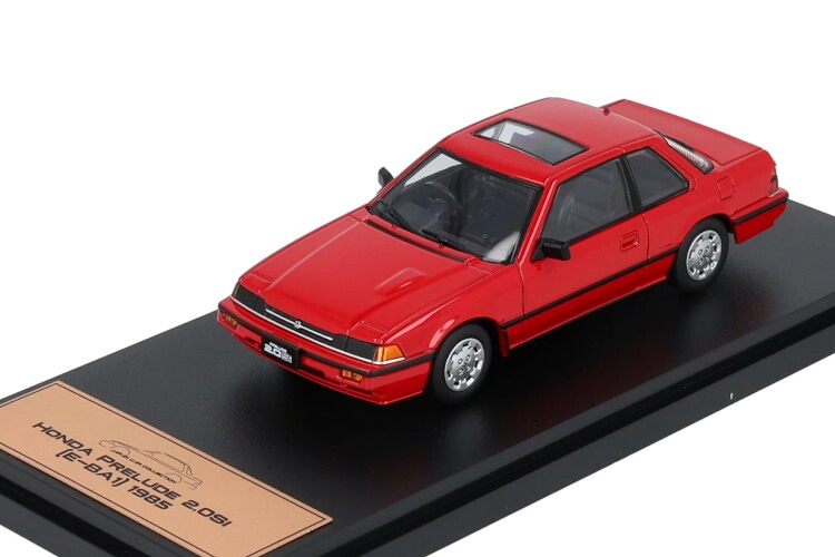 アシェットジャパン コレクション 1/43 ホンダ プレリュード 2.0Si E-BA1 1985 レッド Hachette Japan Collection 1:43 Honda Prelude 2.0Si (E-BA1) 1985 red