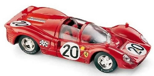 ブルム 1/43 フェラーリ 330 P4 スパイダー #20 ル・マン24時間 1967 クリス エイモン/ニーノ ヴァッカレラ Brumm 1:43 Ferrari 330 P4 Spyder N20 24h LeMans 1967 Chris Amon/Nino Vaccarella