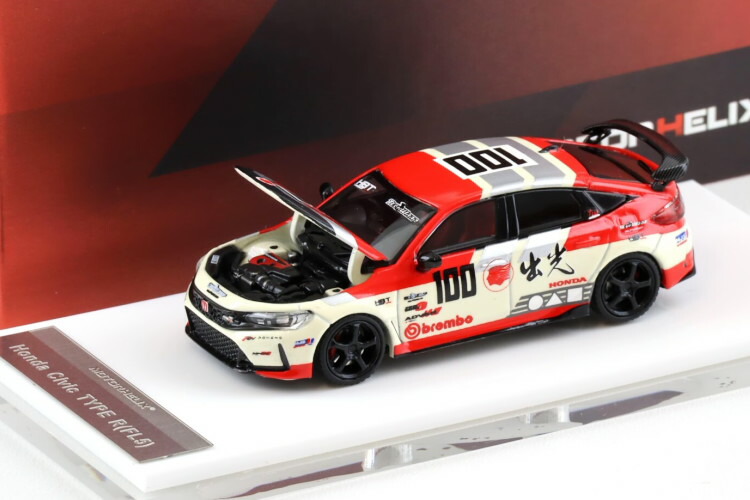 楽天市場】モーターヘリックス 1/64 ホンダ シビック FD2 無限 RR