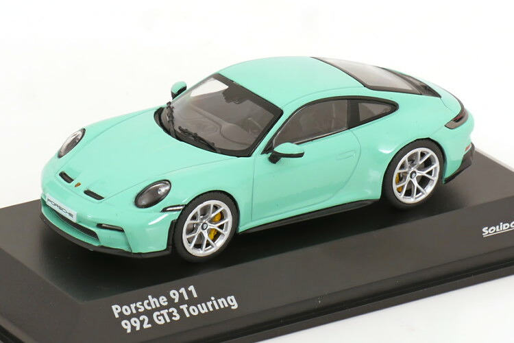 ソリド 1/43 ポルシェ 911 992 GT3 ツーリング ミントグリーンSolido 1:43 Porsche 911 (992) GT3 Touring mintgreen｜Reowide モデルカー カタログ SHOP
