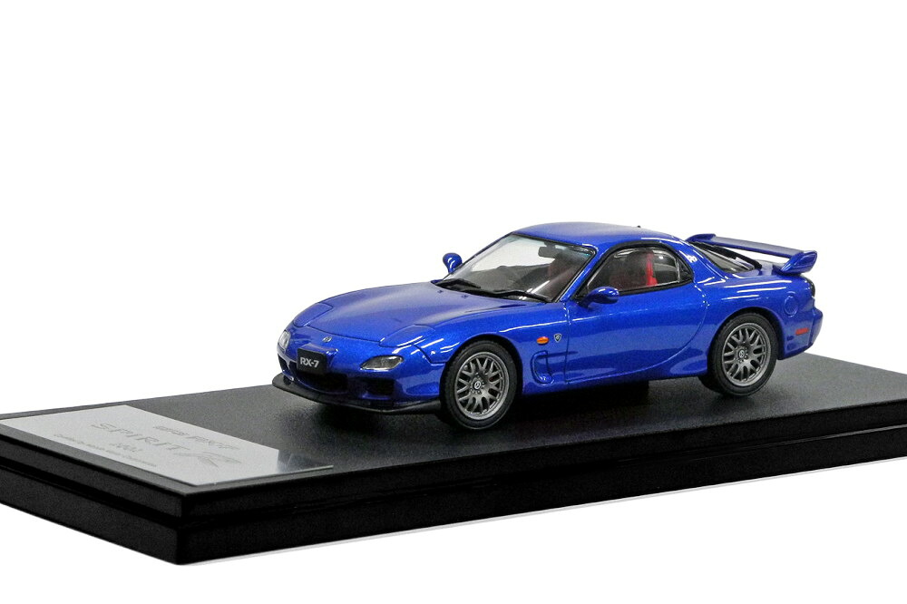 マツダ 1/43 RX-7 FD3S スピリットR 2002 イノセントブルーマイカInterallied 1:43 MAZDA RX-7 Spirit R|Reowide モデルカー カタログ SHOP