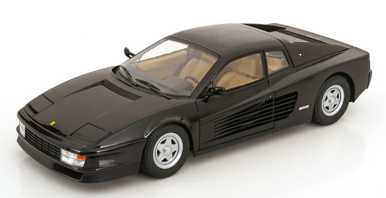 KKスケール 1/12 フェラーリ テスタロッサ 1986 ブラック 開閉KK-Scale 1:12 Ferrari Testarossa 1986 black|Reowide モデルカー カタログ SHOP