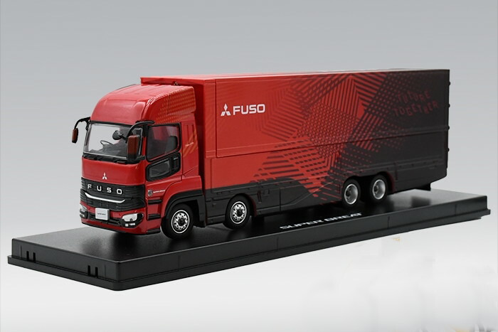 楽天市場】ATLAS 1/43 三菱 ふそう エアロエース バス レッド ATLAS 1