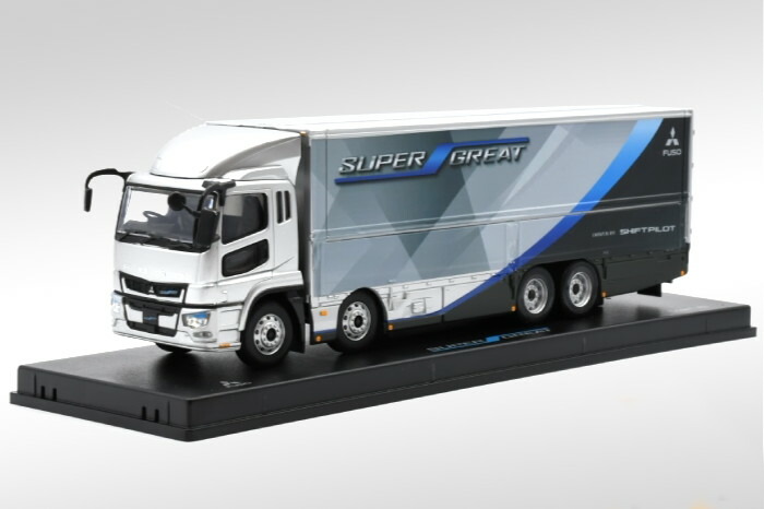 三菱ふそう　キャンターエコハイブリッド　1/43スケール　ダイキャストモデル 楽天市場】三菱ふそうトラック・バス特注 1/43 CANTER ECO HYBRID