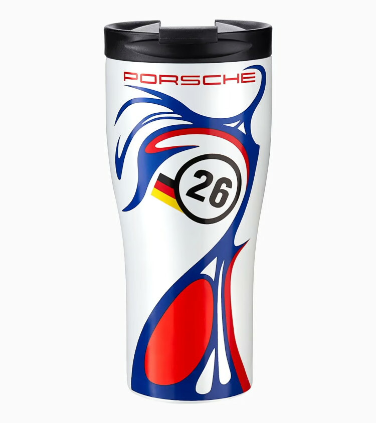ポルシェ特注 ポルシェ サーモス マグ 911 GT1 #26 ル・マン24時間 優勝 1998 イソサーマルPorsche Thermos Mug 911 GT1 N26 Winner 24h Le Mans 1998 isothermal｜Reowide モデルカー カタログ SHOP