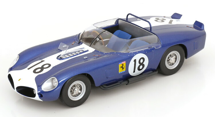 ベルク83 1/18 フェラーリ 250 TR61 #18 ル・マン24時間 1962 Fulp/ライアンWerk83 1:18 Ferrari 250 TR61 N18 24h Le Mans 1962 Fulp/Ryan|Reowide モデルカー カタログ SHOP