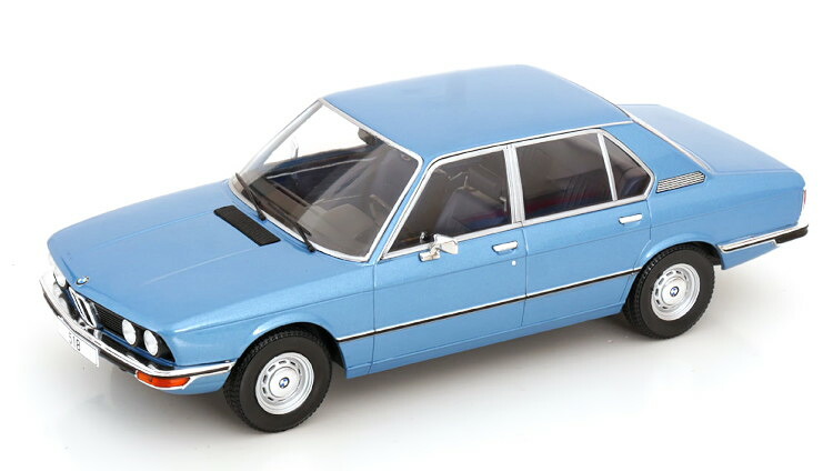 MCG 1/18 BMW 5er E12 1973 ライトブルー メタリックMCG 1:18 BMW 5er E12 1973 lightblue metallic｜Reowide モデルカー カタログ SHOP