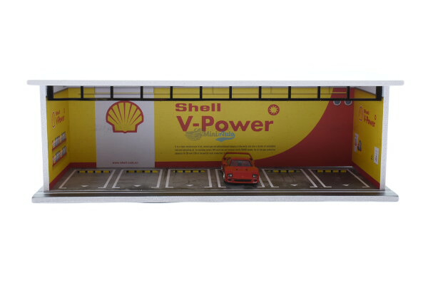 MOREART 1/64 アクセサリーズ ジオラマ シェル ガレージ パーケッジョ パーキング 車両別売 長さ 30.0cm 幅 13.3cm 高さ 10.0cm 内部高さ 8.5cm MOREART 1:64 ACCESSORIES DIORAMA SHELL GARAGE PARCHEGGIO PARKING CAR NOT INCLUDED