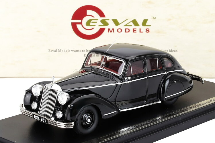ESVAL MODEL 1/43 インヴィクタ 黒いこと 大公 赤ちょうちん チャールズワース 1947 黒いことESVAL MODEL 1:43 INVICTA BLACK PRINCE SALOON OF CHARLESWORTH 1947 BLACK
