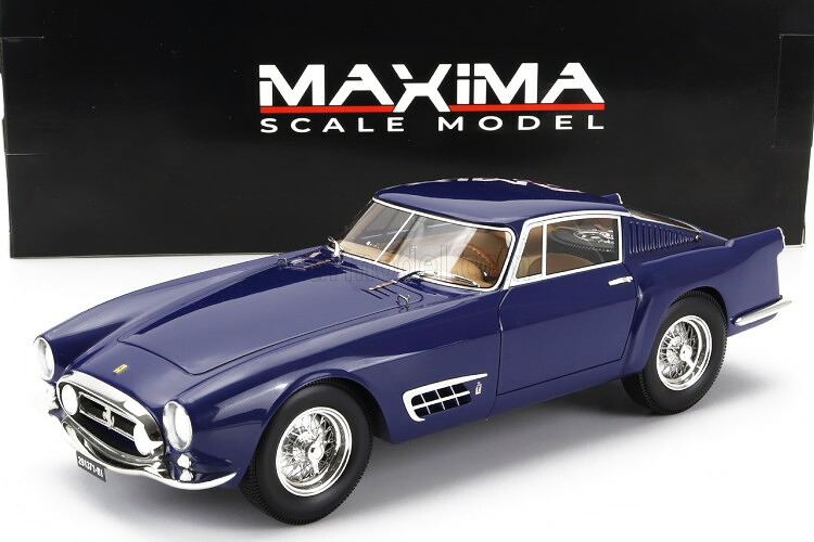 マキシマ 1/18 フェラーリ 250 ヨーロッパ GT ベルリネッタ S2 TDF スペチアーレ 0393GT 1955 ブルーMAXIMA 1:18 FERRARI FERRARI 250 EUROPA GT BERLINETTA S2 TDF SPECIALE sn0393GT 1955 BLUE|Reowide モデルカー カタログ SHOP