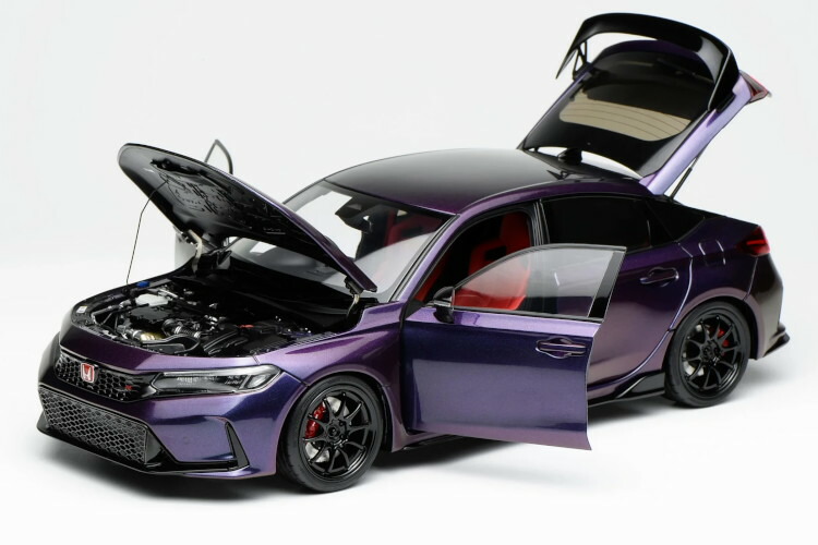 モーターヘリックス 1/18 ホンダ シビック タイプR カスタマイズド カメレオン 699台限定 開閉 Motorhelix 1:18 Honda Civic TYPE R Customized Chameleon Limited 699 pcs