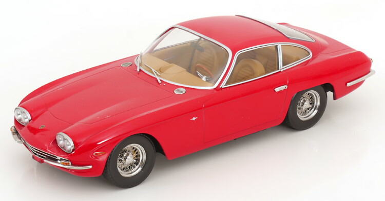 KK規模 1/18 ランボルギーニ 400 GT 2+2 1966 赤いことKK-Scale 1:18 Lamborghini 400 GT 2+2 1966 red ミニカー・トイカー-車-おもちゃ