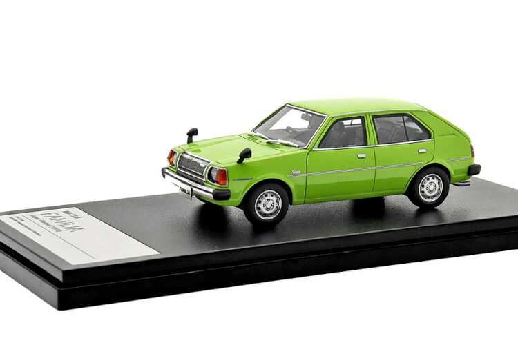 マツダ特注 1/43 ファミリア スーパー カスタム マスカット グリーン MAZDA 1:43 FAMILIA Super Custom Muscat Green