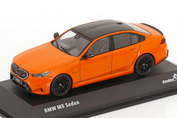 ソリド 1/43 BMW M5 G90 サルーン 2025 オレンジSolido 1:43 BMW M5 (G90) Saloon 2025 orange