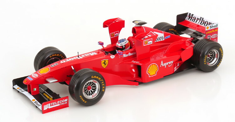 ベルク83 1/12 フェラーリ F300 #3 タワー ウイング イモラ イタリア グランプリ 1998 シューマッハ ドライバー フィギュア 付き Werk83 1:12 Ferrari F300 N3 Tower Wings GP Imola Italy 1998 Schumacher with driver figure