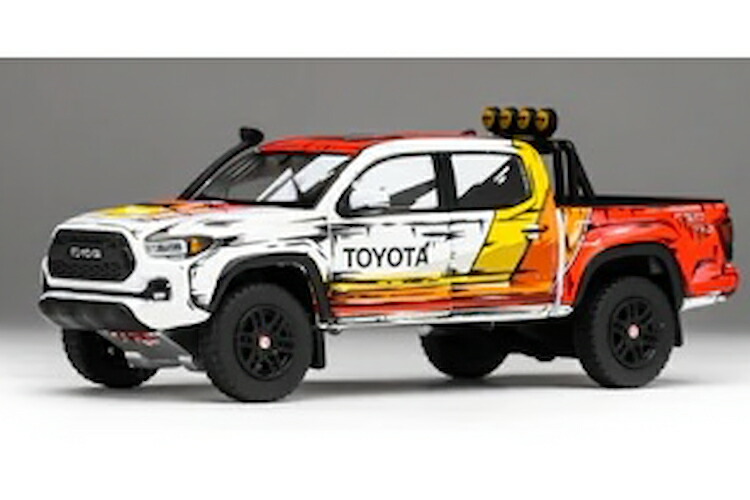 ゲインコーププロダクツ 1/64 トヨタ タコマ TRD プロ マンガ ダイキャストトーク LADC ピーターセン限定 600台限定GCD 1:64 GCD Toyota Tacoma TRD Pro Manga DiecastTalk LADC Petersen Exclusive Limited 600pcs