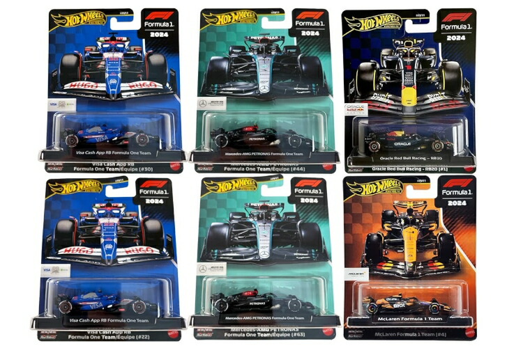 楽天市場】ホットウィール 1/64 レッドブル RB20 #1 フォーミュラ1