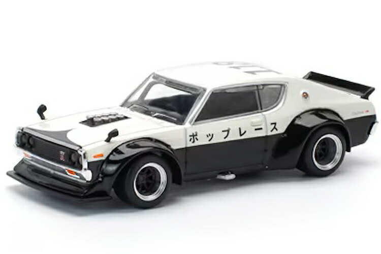 楽天市場】Pop Race 1/64 日産 スカイライン C210 Kaido Racer Bape 30