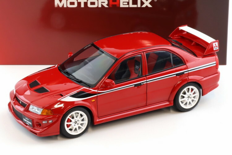 楽天市場】モーターヘリックス 1/18 三菱 ランサーエボリューション4