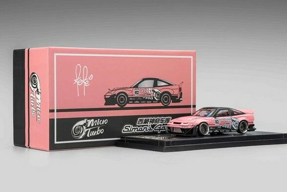 マイクロ ターボ 1/64 日産 180SX ロケットバニーMicro Turbo 1:64 Nissan 180SX Rocket Bunny｜Reowide モデルカー カタログ SHOP