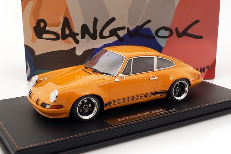 car.tima特注 1/18 ポルシェ 911 ST バハマゲルブ アメリカン レーシング アルミ ホイール 10台限定 car.tima 1:18 Porsche 911 ST Bahamagelb American Racing Alu-Felgen Limited 10 pcs