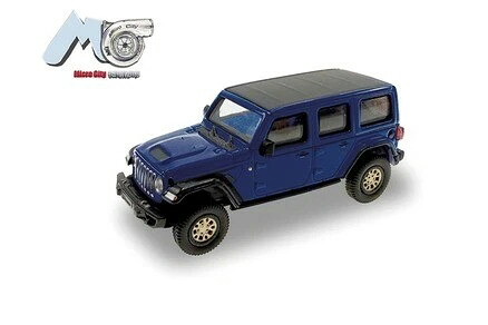 ヘルパ マイクロシティ 1/87 ジープ ラングラー 2017 ダーク ブルーHerpa Micro City 1:87 Jeep Wrangler Year 2017 dark blue｜Reowide モデルカー カタログ SHOP