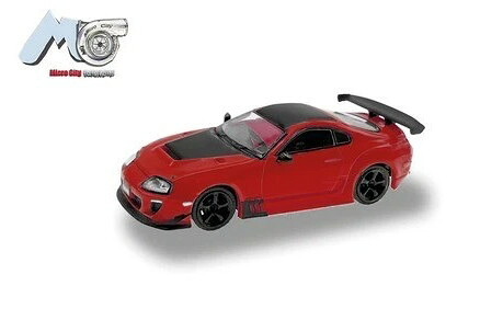 ヘルパ マイクロシティ 1/87 トヨタ スープラ 1993&ndash;2002 レッド ブラックHerpa Micro City 1:87 Toyota Supra Year 1993-2002 red-black｜Reowide モデルカー カタログ SHOP