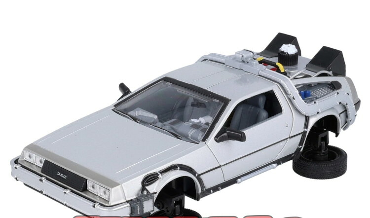 Welly 1/24 デロリアン バック・トゥ・ザ・フューチャー 2 フライモード Welly 1:24 DeLorean Retour vers le futur II FLY MODE back to the future