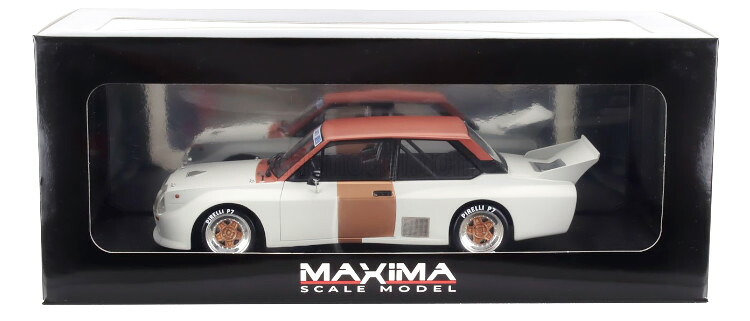 マキシマ 1/18 アバルト フィアット 131 アバルト SE035 ターボ ヴォルメトリコ プロトタイプ フェアリング ヘッドライト 1979 グレー コッパーMAXIMA 1:18 ABARTH FIAT 131 ABARTH SE035 TURBO VOLUMETRICO PROTOTIPO FARI CARENATI 1979 GREY COPPER｜Reowide モデルカー カタログ SHOP 31,070円