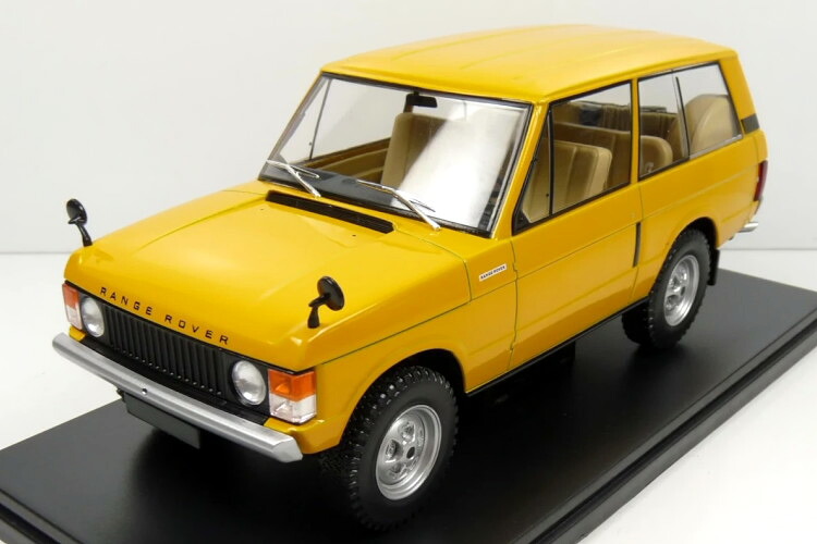 SALVAT 1/24 レンジローバー 1972 イエローSALVAT 1:24 RANGE ROVER 1972 yellow|Reowide モデルカー カタログ SHOP