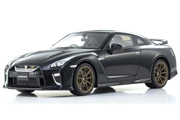 京商 サムライ 1/18 日産 GT-R 割り増し金～版 T-Spec ミッドナイトパープルKyosho Samurai 1:18 Nissan GT-R Premium Edition T-Spec Midnight Purple